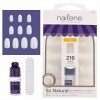 Nailene 71043 Faux ongles ovales, avec une couverture complète, 216 pcs