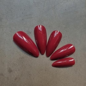 Ongles artificiels décorés avec des motifs ongles Deni Carte