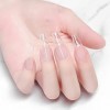 Lot de 504 extensions dongles à coller en gel souple pour salon de manucure et nail art, 10 tailles transparent long trap