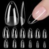 BCBF 240 PCS Faux Ongles Capsules Ongles Colle Faux Ongles ongle kit Pose Americaine Ongles Gel ongle Faux ongle ongle Gel Co