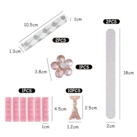 Présentoir à ongles magnétique - Support de pratique des ongles - Pour la pratique des ongles - Pour la peinture des ongles, 