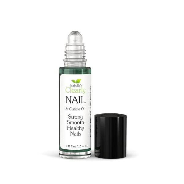 Clearly NAIL, Traitement à lhuile pour ongles et cuticules | Renforcement des ongles pour des ongles forts et sains + Répara