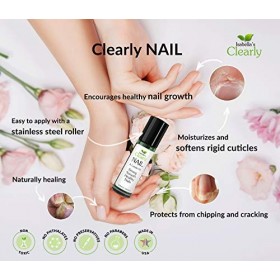 Clearly NAIL, Traitement à lhuile pour ongles et cuticules | Renforcement des ongles pour des ongles forts et sains + Répara