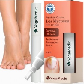 YogaMedic Nail Fungus Pen, traitement rapide contre les infections fongiques, ingrédient actif breveté, effet prouvé, solutio