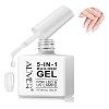 Gel Construction Ongle UV 5-En-1 15 ml, Transparent Builder Gel, Gel de base, Vernis à ongles LED pour Nail Extension, Répara