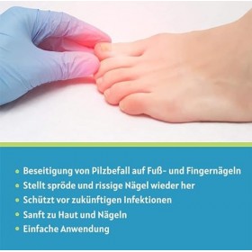 Duoffanny Lot de 4 stylos de soin des ongles rapides et efficaces pour nourrir et soigner les ongles abîmés