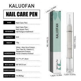 Stylo de Soins à Ongles, Stylo de Soin des Ongles, Kaluofan 3PCS Stylo de Soin des Ongles, Traitement Rapide et Efficace Pour