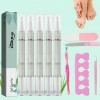 5 Pièces Nail Treatment Pen Nail Care Pen sérum de croissance des ongles Nail Treatment Pen stylo de réparation des ongles de