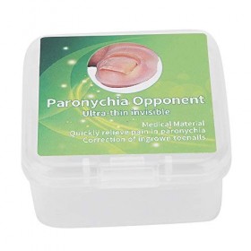 2 Pièces Silicone Ongle incarné Outil de Correction Soulagement de la Douleur Paronychia Soin Correcteur