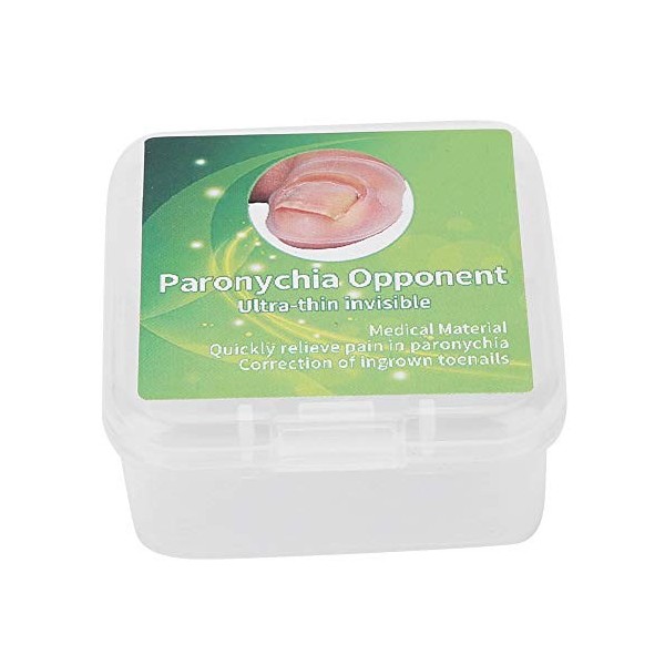 2 Pièces Silicone Ongle incarné Outil de Correction Soulagement de la Douleur Paronychia Soin Correcteur