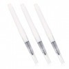 Lot de 3 stylos à huile vides rechargeables transparents de 6 ml, stylo applicateur réutilisable avec poils pointus, stylo po