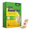 MQ Anti Cors Pieds, Anti-Verrues, 36 PCS Corn Remover, Traitement Cors, Verrue, Détartrant Les Verrues Pour Les Mains et Les 