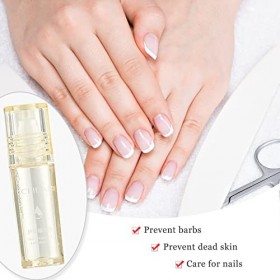 Stylo à huile pour ongles et cuticules pour soin des ongles, stylo à huile rose, soin des mains et des ongles, pédicure, lava