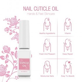 Huile pour cuticules des ongles 7 ml - Apaise et hydrate les ongles secs cassants et rugueux