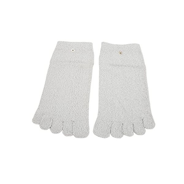 Chaussettes Conductrices, Réduire lengourdissement des Pieds Excellente conductivité Électrothérapie Chaussettes Fibre darg