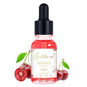 Gelike ec Huile essentielle de vitamine B&E pour cuticules,15 ml,Traitement des cuticules endommagées et sèches pour les soin