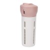 Distributeur de Liquide 4 en 1, Conteneur de Voyage, Rechargeable, étanche, Portable, pour Parfum, Lotion Rose 