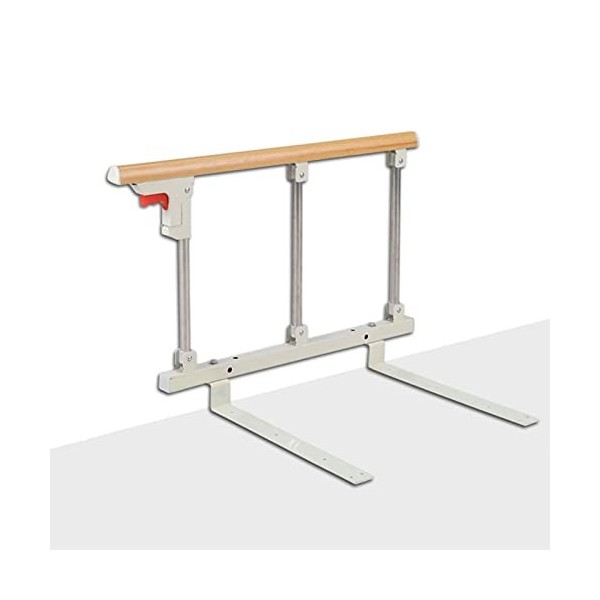 Barrière de sécurité Pliable pour Personnes âgées, Adultes - Support de poignée de Garde-Corps Handicap, Barre de lit - Barre