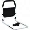 IBVIVIC Rail de lit de Sécurité avec Sac de Rangement, Barre Poignées dappui de Sécurité en Acier au Carbone pour Personnes 
