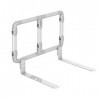 Heuffe Barrière de Lit Adulte, Barre Protection Lit Réglable Personnes Àgées,Pliable Rail de Protection Chute pour Lit, Rabat