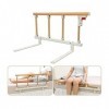 Barre dappui pliante barrière lit dappui pliante Easy barre dappui de lit Protection latérale pour lit pour Personnes âgée