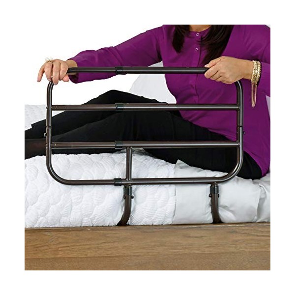 Able Life Bedside Extend-A-Rail, Rail de Lit Extensible, Barre de L...