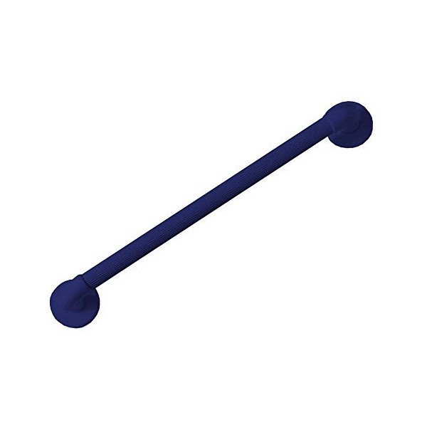 Nrs Healthcare Plastic Fluted Grab Rail - 60 cm 24 Inches Blue