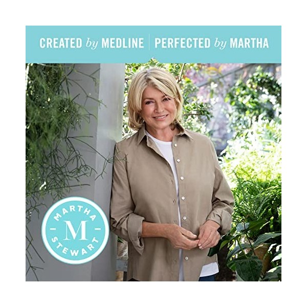 Medline Martha Stewart Barre de protection de matelas réglable pour plus de sécurité et de mobilité au lit – Idéal pour les p