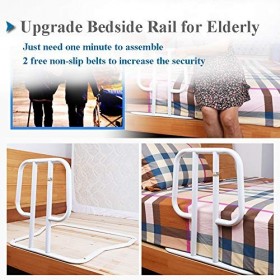 HePesTer Table de chevet pour personnes âgées Facile à assembler, Cadre de sécurité pour les personnes âgées enceintes, Main 