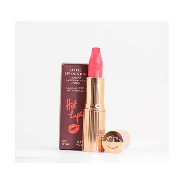 Charlotte Tilbury Hot LIPS Matte Revolution Luminous Lipstick – Electric Poppy