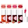 Desing Wish 3 Pièces Lot Rouge a Levre Magique Change Couleur Fleurs Transparent Jelly Lipstick Rouge Levre Mat Longue Tenue 