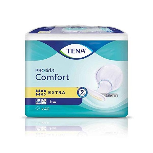 Tena Confioair Extra Comfort Pack de 40 Serviettes Hygeniques