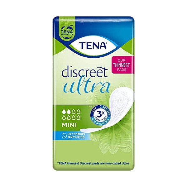 Tena Lady Discreet Mini Protections pour Incontinence 20 Unités