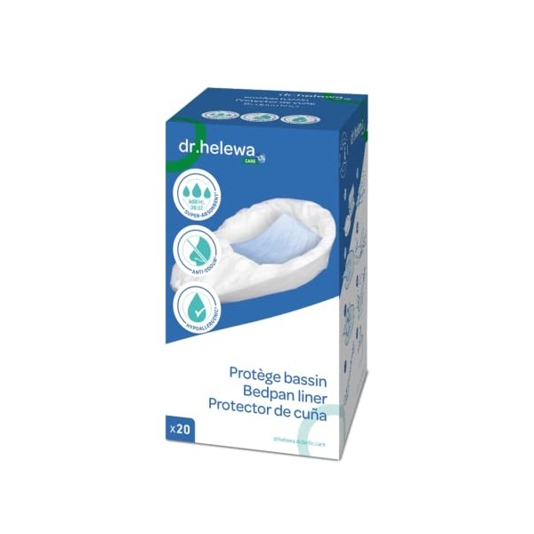 Housse de protection B600 - Sacs hygiéniques faciles à fermer avec tampon super absorbant 600 ml - Lunique hypoallergéniqu