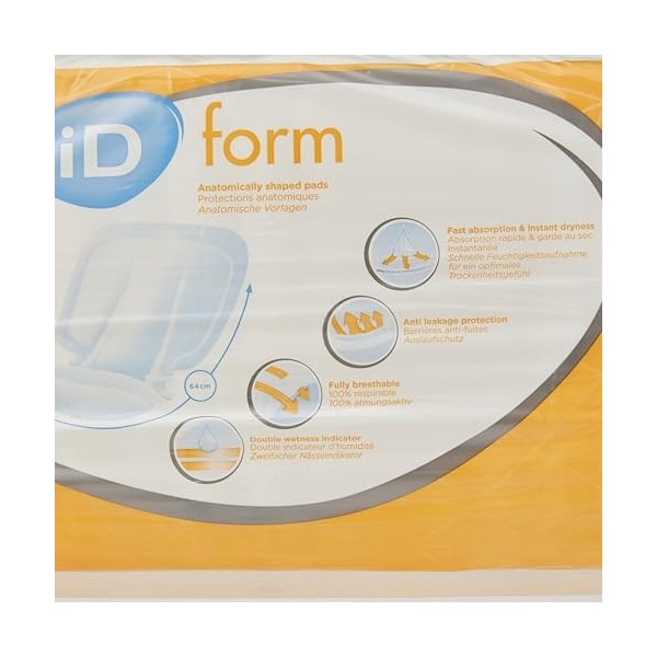 Ontex Id Expert Form Super Taille 640 mm Pack 21 Incontinence Protection pour Adulte