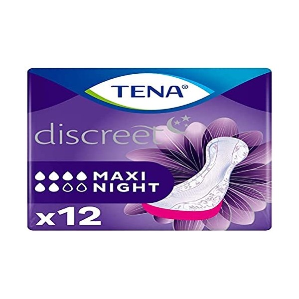 Tena Discreet Maxi Night Set de 12