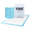 TBM Lot de alèses 50 de lit jetables pour adultes et enfants - Absorbantes - Protection de matelas pour incontinence 50 