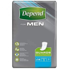 compter gardes pour hommes, une absorption maximale&nbsp;–&nbsp;incontinence&nbsp;–&nbsp;Lot de 14&nbsp;Protège