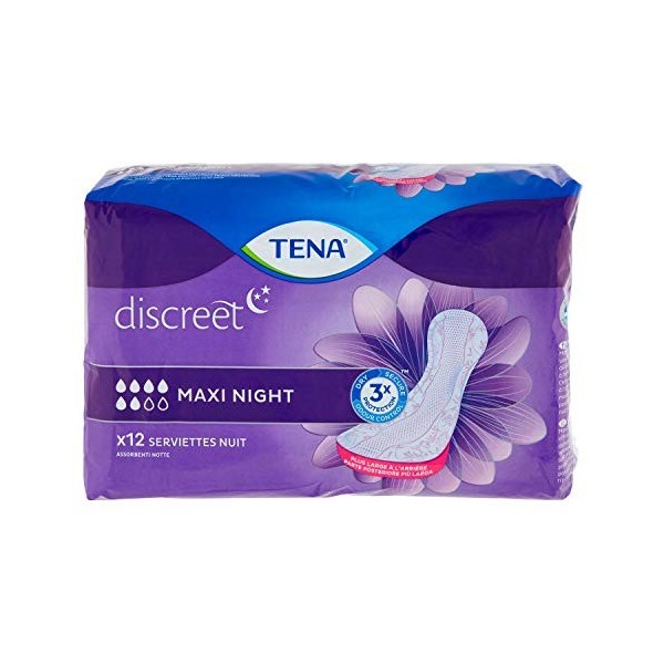 Tena Protection Lady Maxi Night 12 Pièces