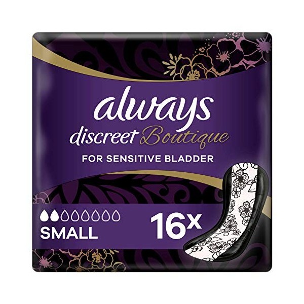 Always Discreet Petits Bandages Pour La Perte Urinaire 16 Pièces