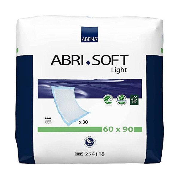 Abena Abri-Soft Superdry Eco UU Alèse 60 x 90 cm 30 Pièces