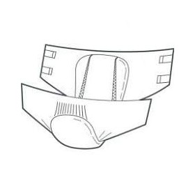 Lilfit Disposable Supreme Fit Super Plus Pads - Large by Lilfit