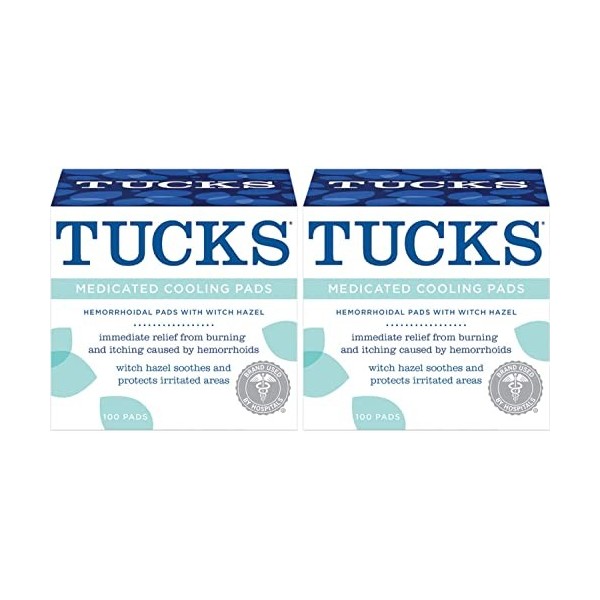 Comptoir médicamenteux hémorroïdes refroidissement Pads-200 fils