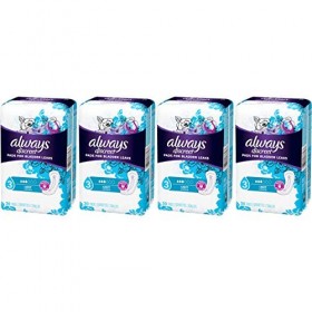 Always Discret, serviettes légères pour incontinence, 3 gouttes, 30 compresses chacune lot de 4 