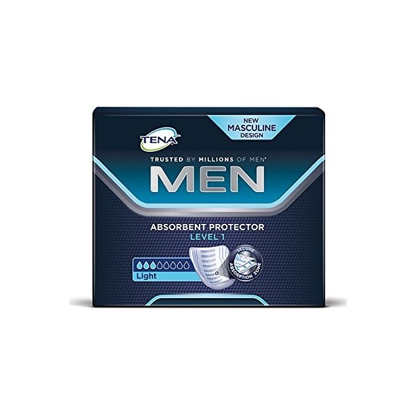 TENA Men Level 1-12 Lot de 3 coussinets