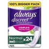 Always Discreet pour fuites urinaires Incontinence Normal urinaires Avantage Pack, 1er Pack 1 x 24 pièces 