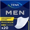 Tena For Men Level 2 Lot de 2 paquets de 20 - 40 serviettes