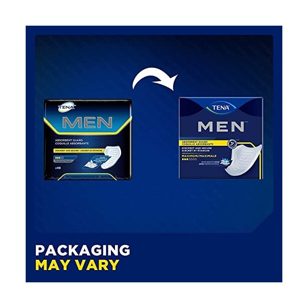 Tena For Men Level 2 Lot de 2 paquets de 20 - 40 serviettes