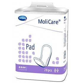 MoliCare Lot de 6 x 28 coussinets anatomiques pour fuites urinaires légères à moyennes