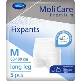 MoliCare Lot de 5 pantalons de fixation pour incontinence de qualité supérieure - Taille M